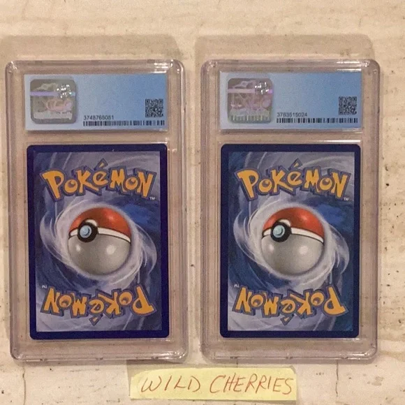 Pokemon Pikachu 2016 XY Evolutions 35/108 Reverse Holo & Charmander 9/108 CGC 9 - Picture 7 of 8